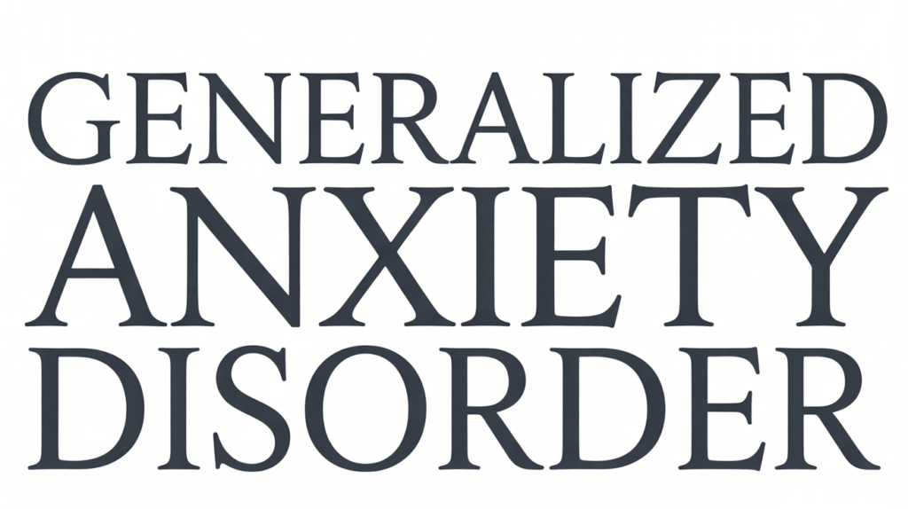 Generalized Anxiety Disorder Treatment Edmonton